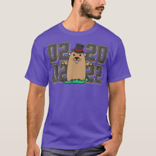 Punxy Phil's Happy Groundhog Day 2. Februar 2022 T-Shirt
