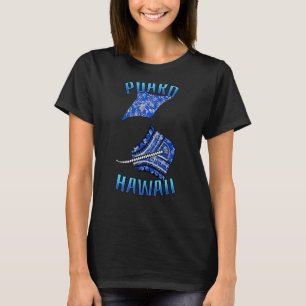 Puoko Hawaii Vacation Tribal Stingray T-Shirt