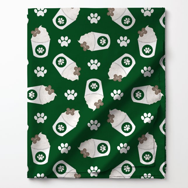 Pup Cup und Paare auf Green Stoff (Von Creator hochgeladen)