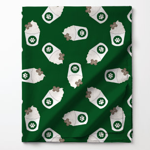 Pup Cups auf Green Stoff