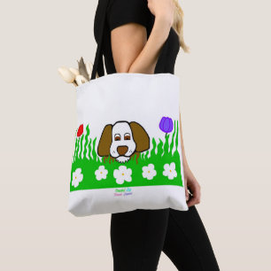 Pup N Play All-Over-Print Tote Bag