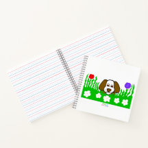Pup N Play Spiral Notebook (21,6 cm x 21,6 cm)