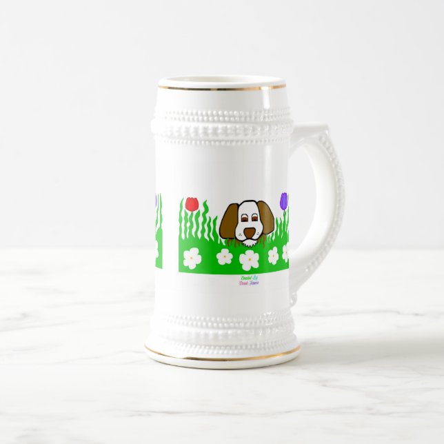 Pup N Play Stein Tasse (VorderseiteRechts)