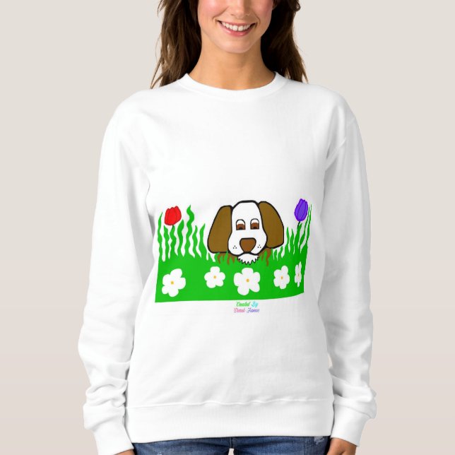 Pup N Play Women's Sweatshirt (Vorderseite)