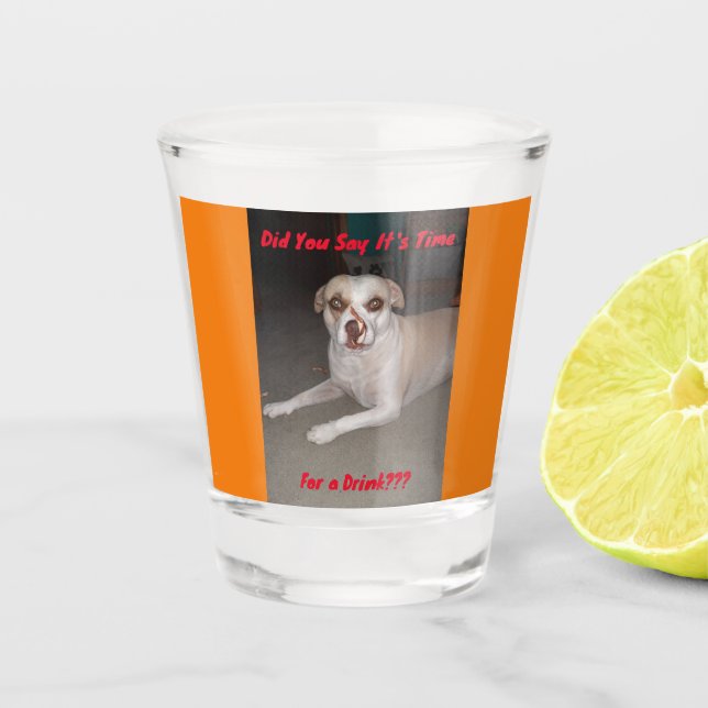 Pup Shot Glass Schnapsglas (Vorderseite)