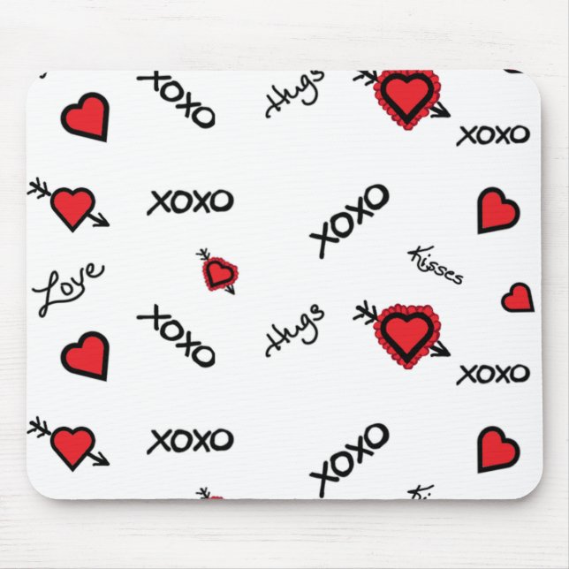 Pupelbildhauer-Blume - Solid-Design Mousepad (Vorne)