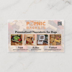 Pupnic Baskets Biz Cards Visitenkarte