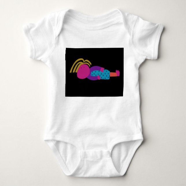 Puppe Baby Strampler (Vorderseite)