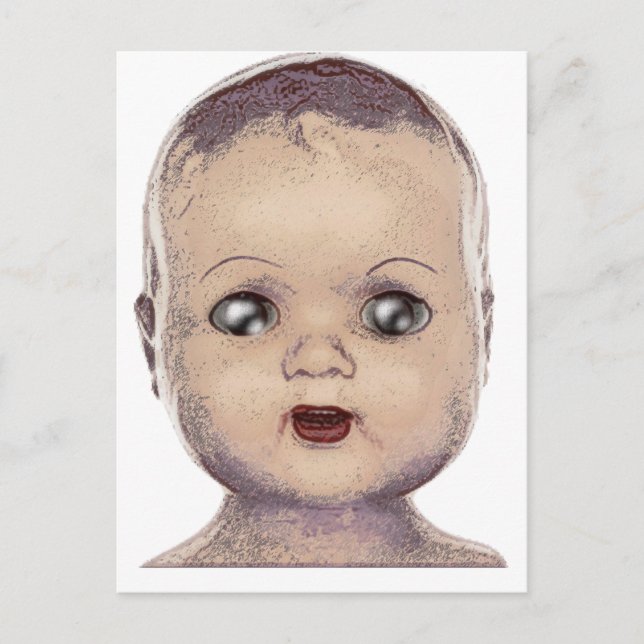 Puppe Postkarte (Vorderseite)