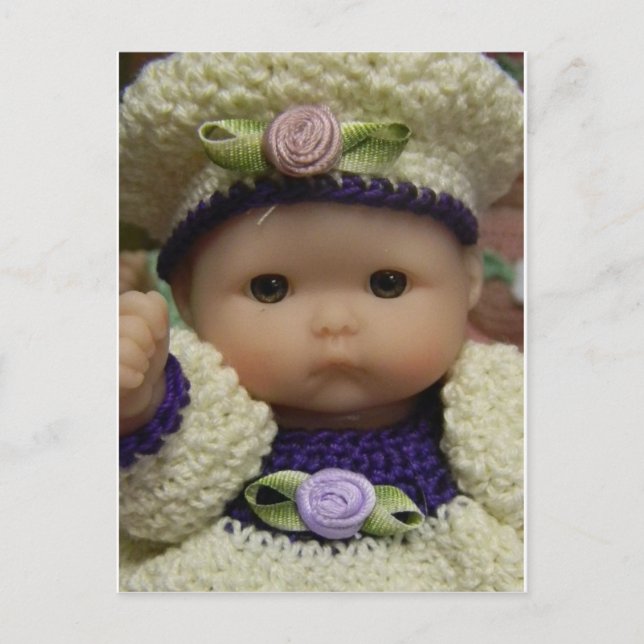 Puppe Postkarte (Vorderseite)