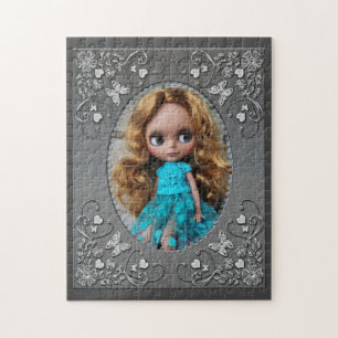 Puppe, Puppenstück, Foto, Gruß, Blythe, Blythe Puzzle