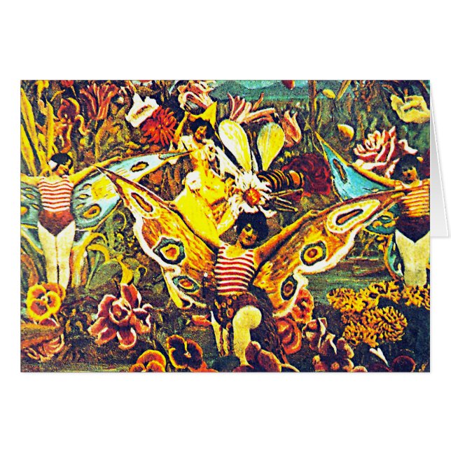 PUPPE U. SCHMETTERLING (Vorderseite (Horizontal))