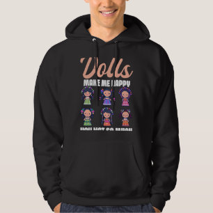 Puppen machen mich glücklich Kawaii Dolly Lover Co Hoodie