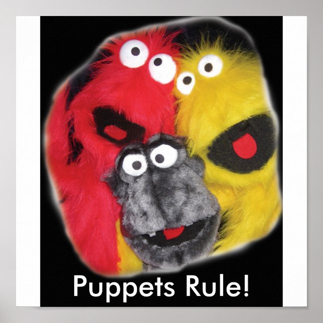 Puppen Regel! Poster (Vorne)