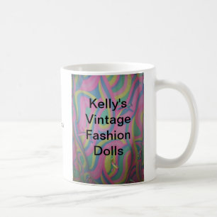 Puppen-Tasse im Vintage-Stil Kaffeetasse