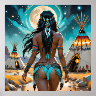 Puppen von: Svace 14 "Pocahontas" Poster