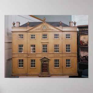 Puppenhaus, Neo-Classical Adam Style, c.1810 Poster