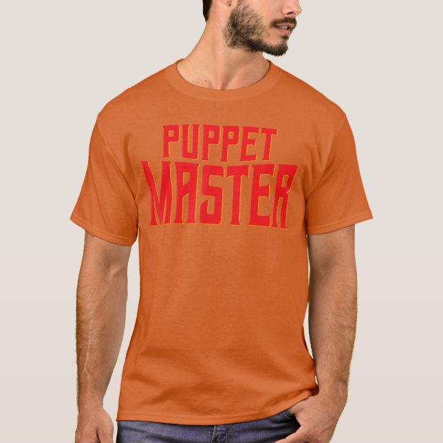 Puppenmeister Lustiges Halloween Cooler Trick Oder T-Shirt (Vorderseite)