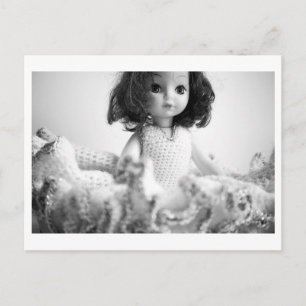 Puppenporträt - Modedoll Postkarte