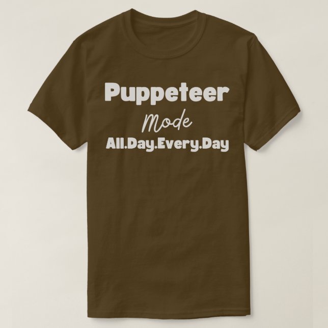 Puppenspieler T-Shirt (Design vorne)