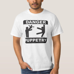 Puppenspieler vereinigen GefahrenPuppetry T-Shirt