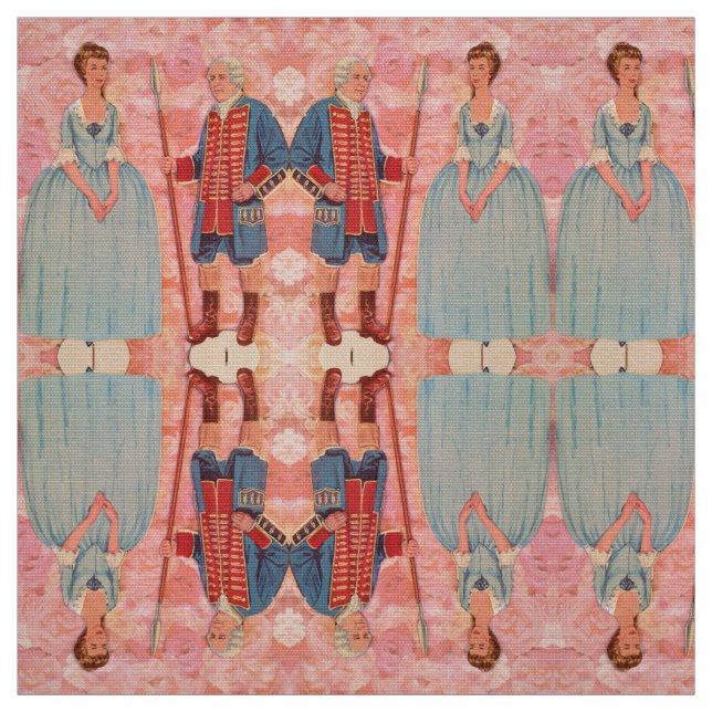 Puppenstoff für Pater & Tochter Colonial Stoff (Muster)