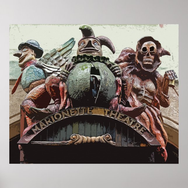 Puppentheater Poster (Vorne)