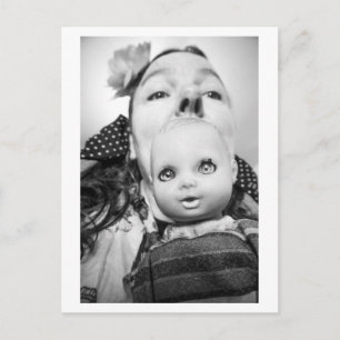 Puppentportrait - Die Puppenflüsterin Postkarte