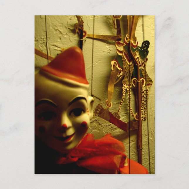 Puppet Postkarte (Vorderseite)