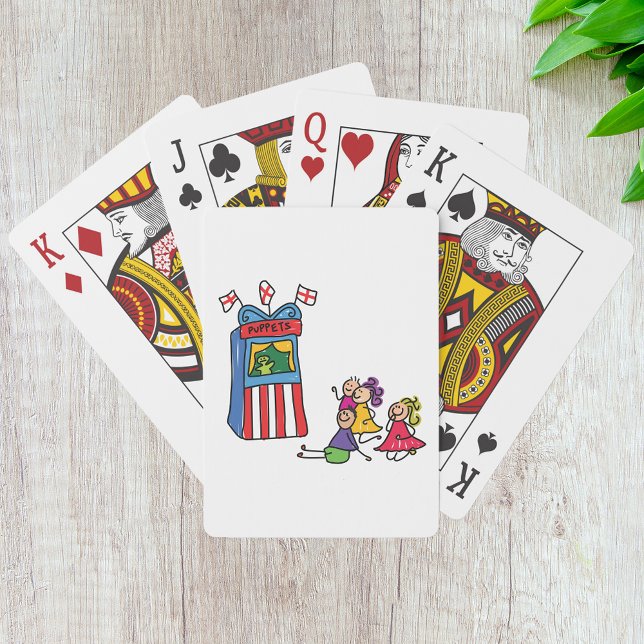 Puppet Show Playing Cards Spielkarten (Von Creator hochgeladen)