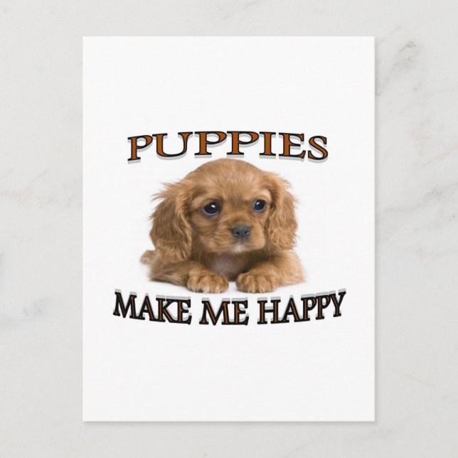 PUPPIES POSTKARTE (Vorderseite)