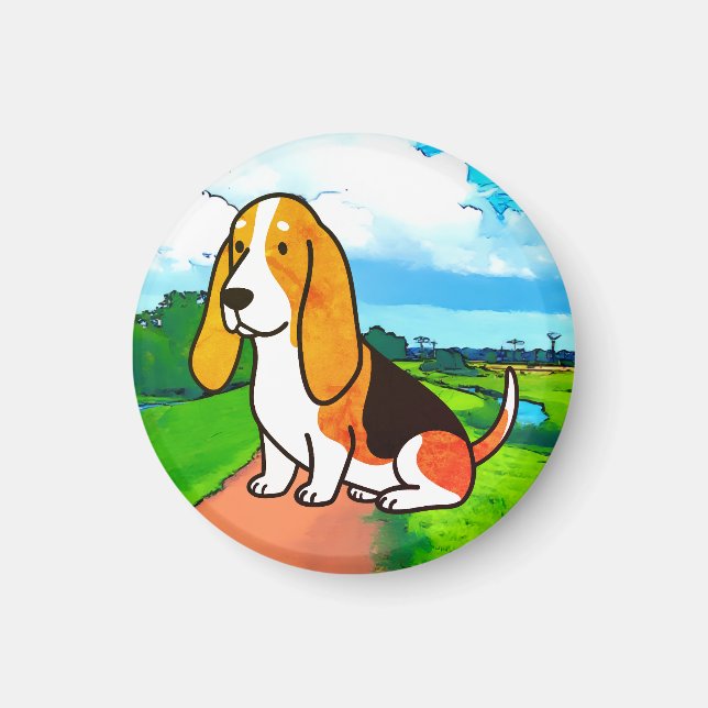 Puppy,Animal, pet Magnet (Vorne)