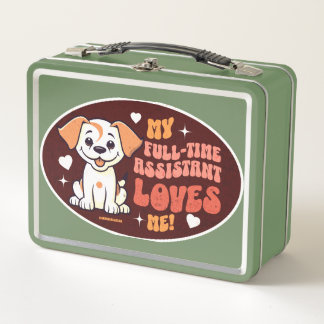PUPPY CARTOON METALL BROTDOSE