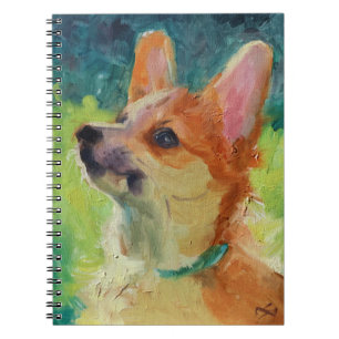 Puppy Corgi Spiral Notebook Notizblock