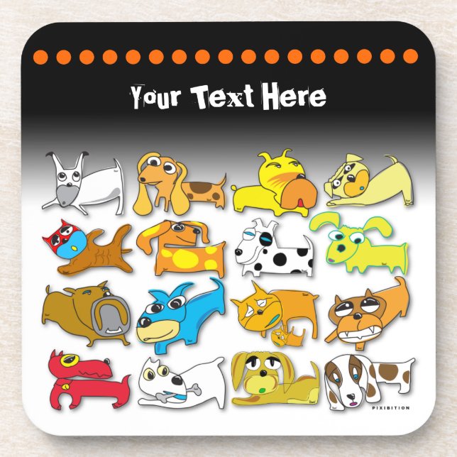 Puppy Cork Untersetzer (Vorderseite)