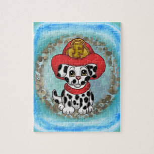 Puppy Dog Firefighter Puzzle
