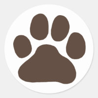 Puppy Dog Pfow Print | Niedlicher Canine Pawprint