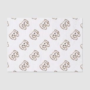 Puppy Dog pissen Seidenpapier