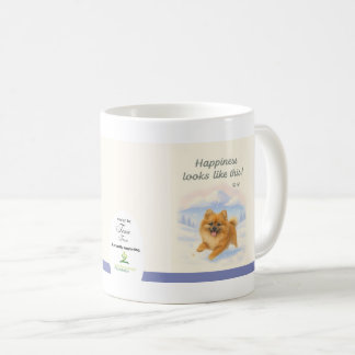 Puppy Dreams Happiness Mug by Tina Tran  Kaffeetasse