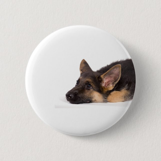 puppy german sheperd button (Vorderseite)