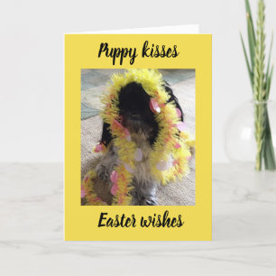 "PUPPY KISSES" & "EASTER WISHES" NUR FÜR "YOU" FEIERTAGSKARTE