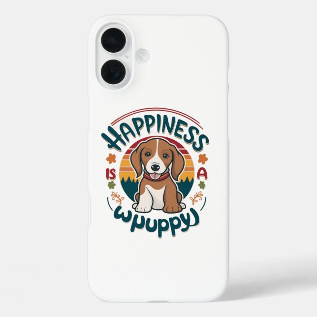 Puppy-Liebe Case-Mate iPhone Hülle (Rückseite)