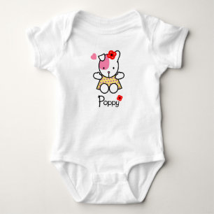 Puppy-Liebe "POPPY" der Welpe-Strampler Baby Strampler