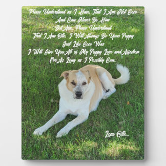 Puppy Love Fotoplatte