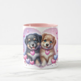 Puppy love Mug Tasse