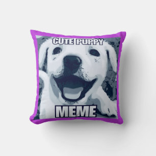 Puppy Meme Pillow Kissen