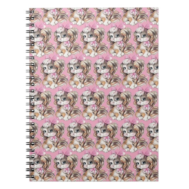 Puppy Notebook Notizblock (Vorderseite)