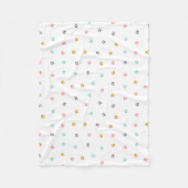 Puppy Paws Fleece Blanket