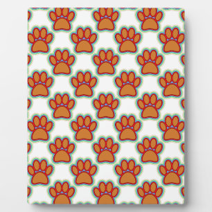 Puppy Paws Fotoplatte