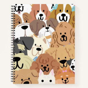 Puppy-Pile-Party Notizbuch